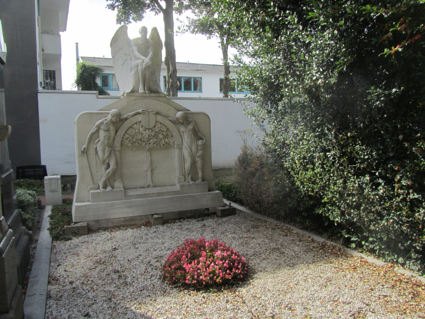 Evangelischer Friedhof Grab Philipp und Anna Schoeller