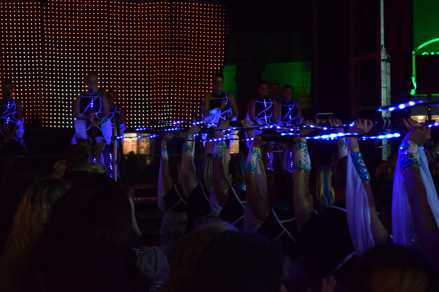 LED-Tänzer bei Düren leuchtet 2018