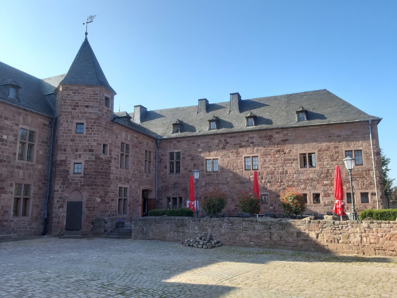 Restaurant der Burg Nideggen