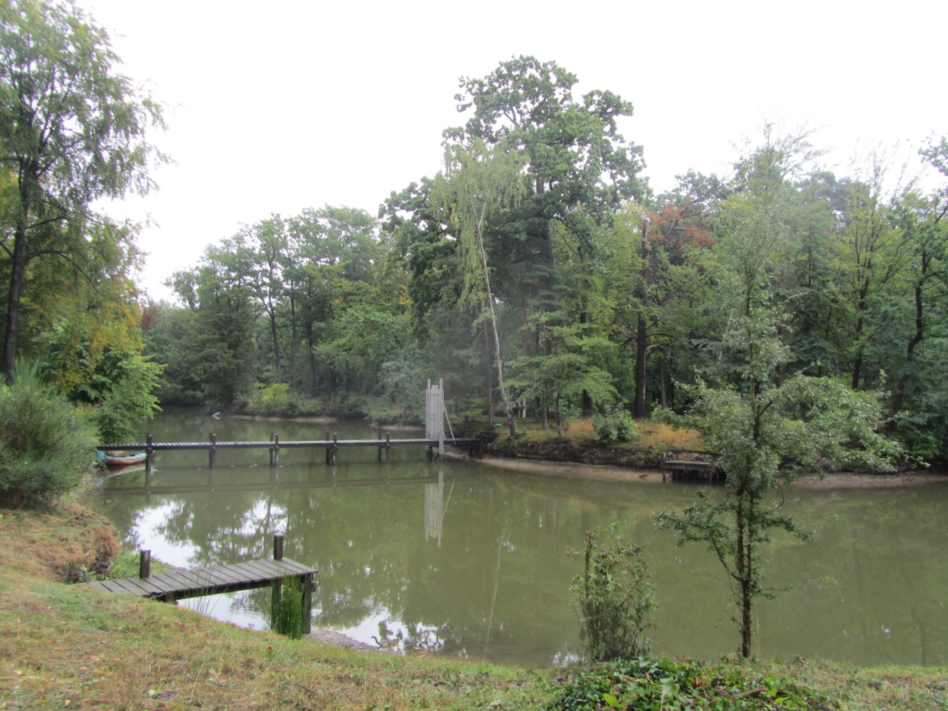 Schillingspark Teich mit Insel