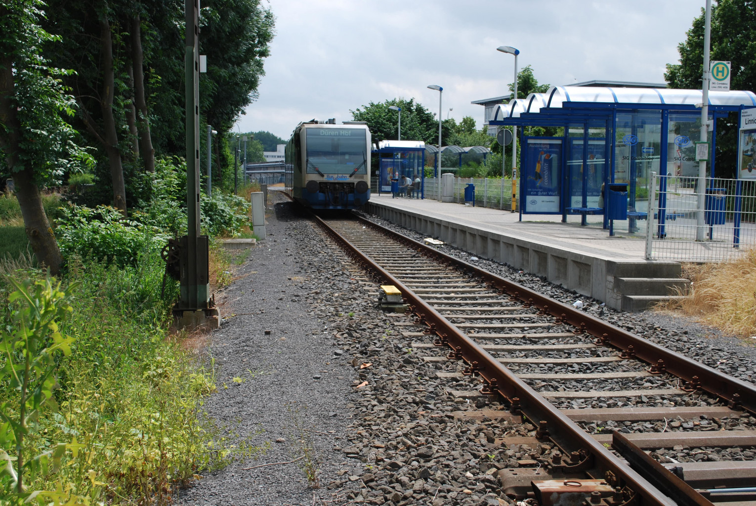 Rurtalbahn Haltestelle Linnich
