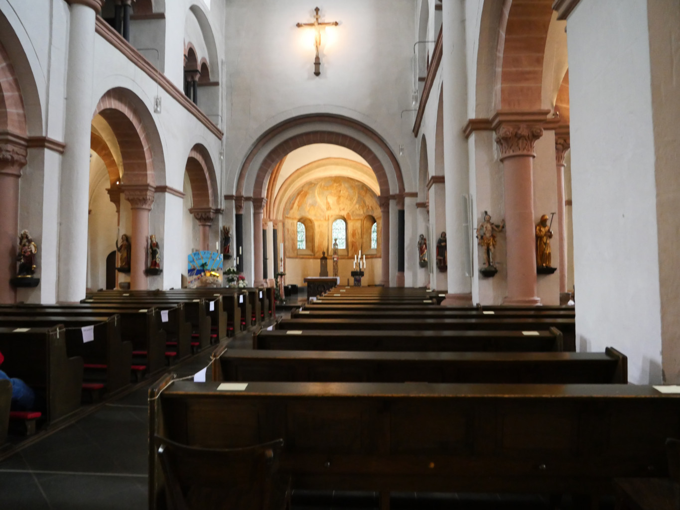Kirche St. Johannes Baptist Nideggen Innenansicht