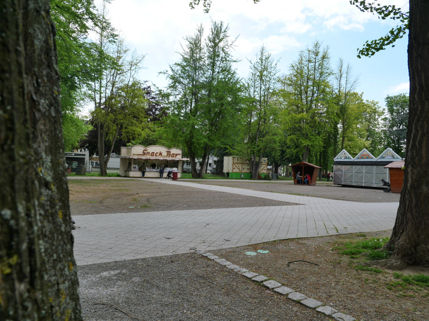 Schlosspark Jülich Buden