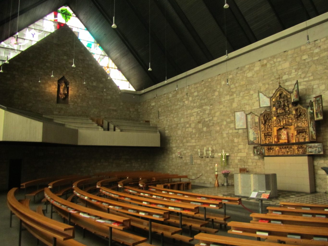 Kirche Christus Salvator Heimbach Innenraum