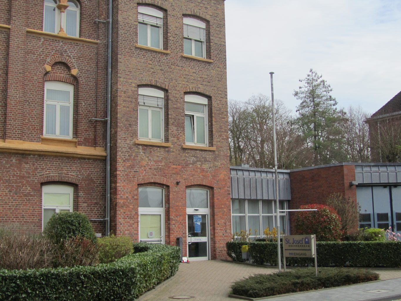 Krankenhaus St. Josef Linnich Eingang