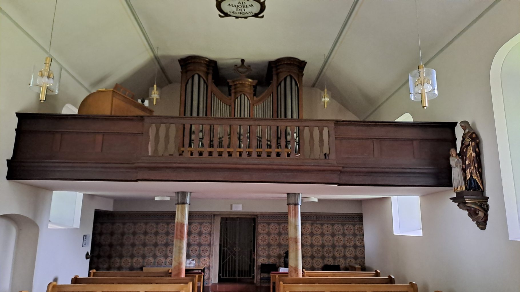 Kirche Bergstein Orgel