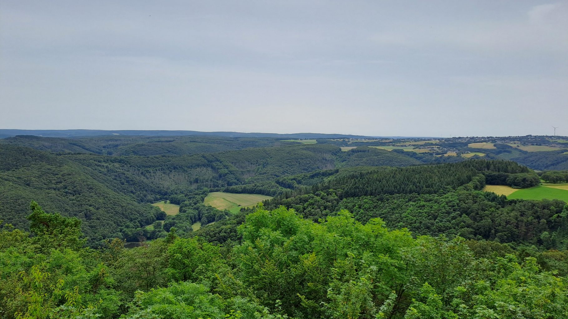 Krawutschketurm Ausblick