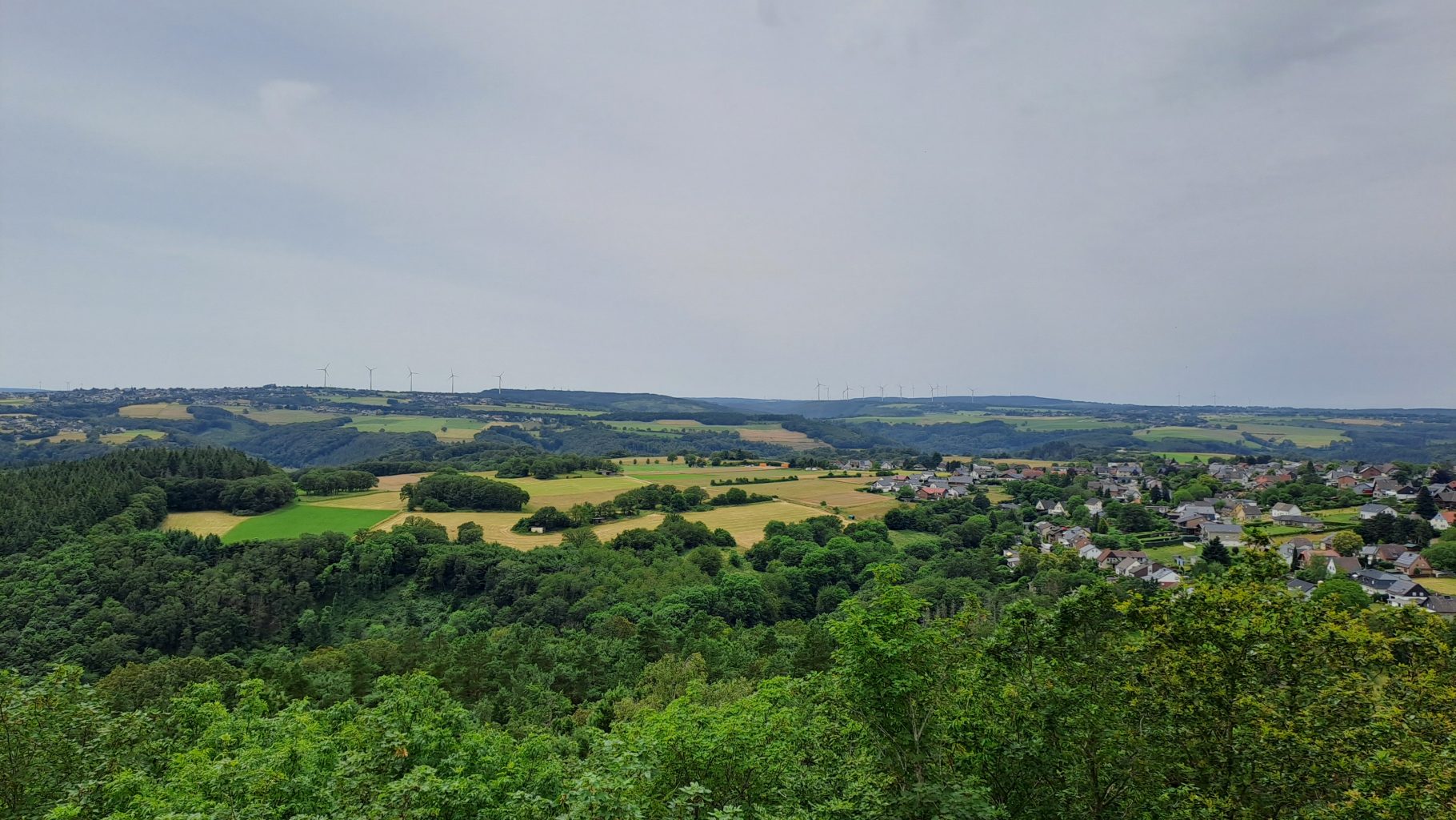 Krawutschketurm Ausblick