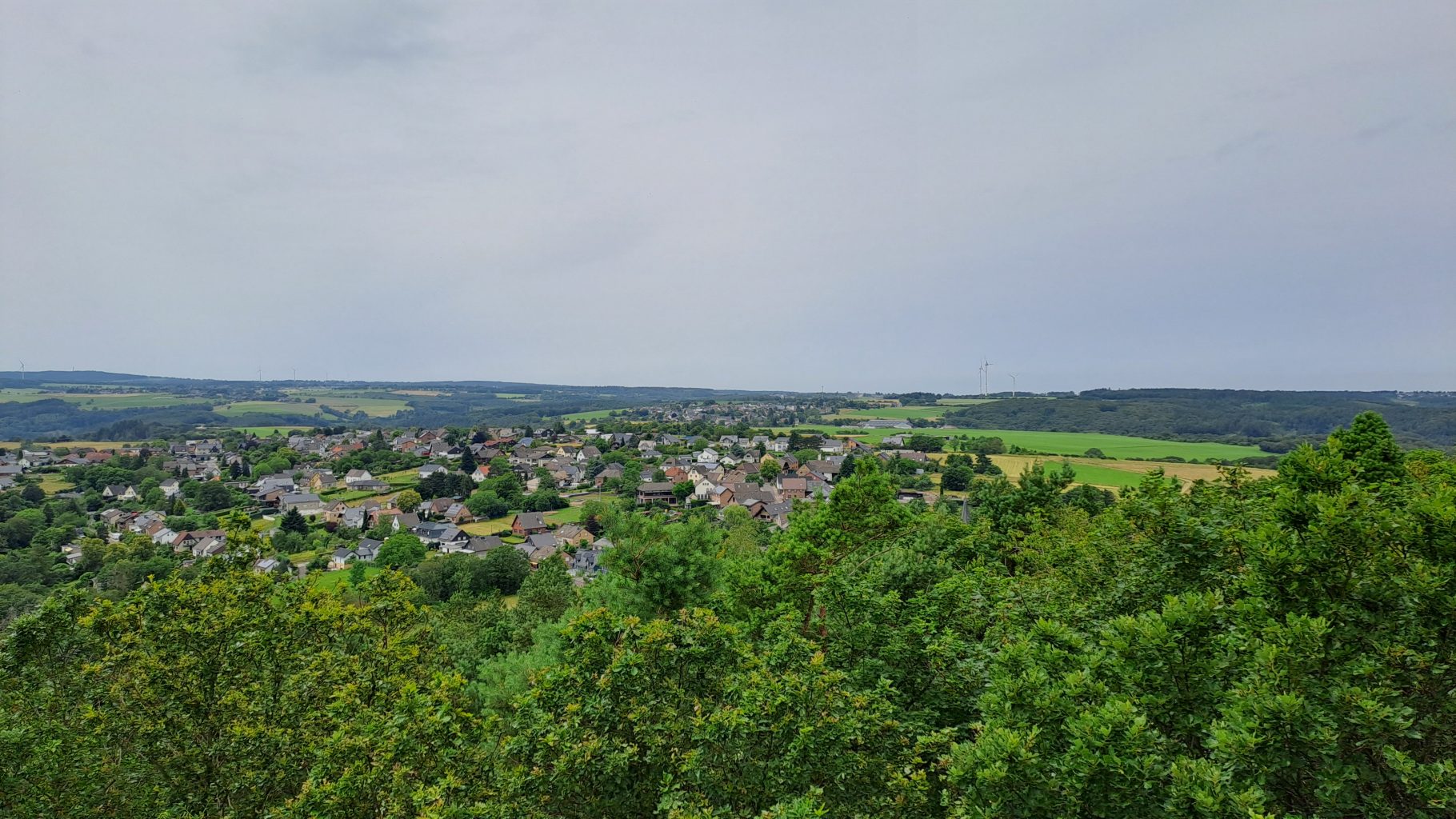 Krawutschketurm Ausblick